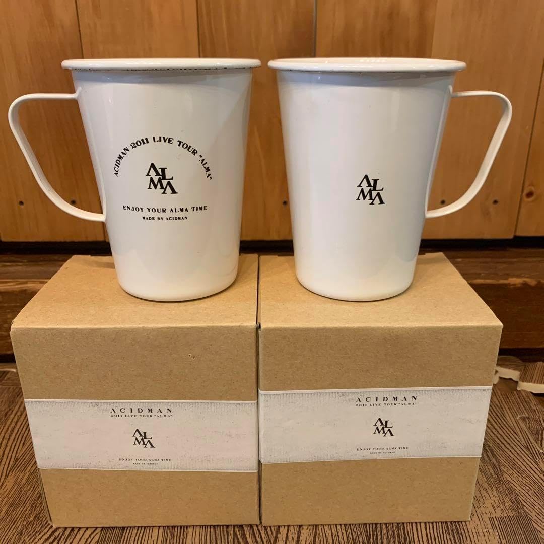 ACIDMAN ホーローマグカップ2個セット ACIDMAN ホーローマグカップ2個